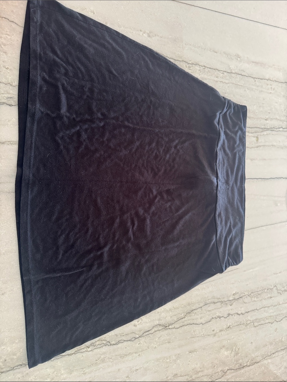 Faded Glory Black A-Line Skirt